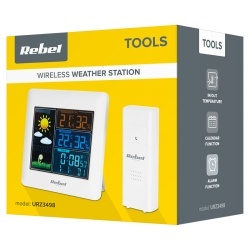 STATIE METEO WIRELESS CU SENZOR EXTERIOR REBEL - Img 5