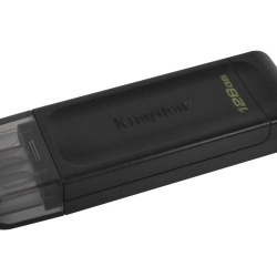 Stick memorie Kingston DataTraveler 70 128GB, USB 3.2 tip C, Black - Img 4