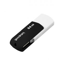 Stick USB Goodram pendrive 64 GB USB 2.0 20 MB/s (rd) - 5 MB/s (wr) flash drive black and white (UCO2-1280KWR11) - Img 4