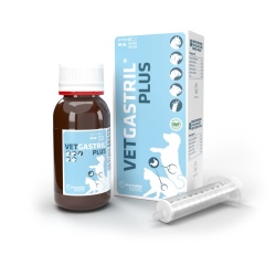 Supliment nutritional Vetgastril gel Plus, 50 ml
