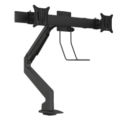 Suport 2 monitoare Gas Lift Multibrackets MB-5921, 15"-28", min.2x1-max.2x5 kg , negru - Img 2