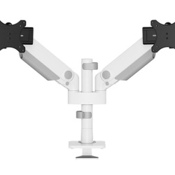 Suport dublu mon. birou NM 24"-34" alb - Img 6