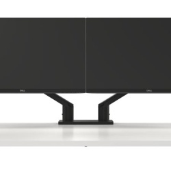 Suport Monitor de Birou Dual Dell 482-BBDL, 19" - 38", VESA 100x100, 10kg (Negru) - Img 6