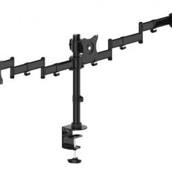 Suport pentru 3 monitoare Multibrackets 3385, 15"- 27", max. 8 kg / monitor, Negru