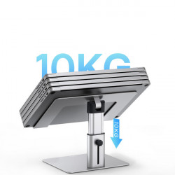 Suport reglabil pentru laptop Baseus metal argintiu - Img 2