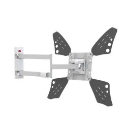 Suport TV de perete Barkan 3400LW.W, reglabil, 13"-80", Alb - Img 5