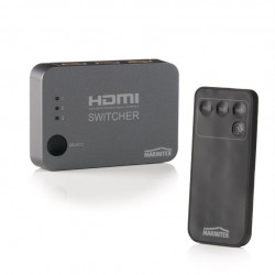 Switch HDMI Marmitek Connect 310 UHD 2.0, cu telecomanda si IR, 3 intrari, 4K@60Hz 4:4:4, 08365