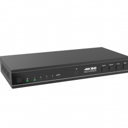 Switch Seamless HDMI2.0b 4x1 cu Multi-Viewer, cu Audio Extract, 4K@60Hz 4:4:4, HDCP2.2, cu telecomanda - Img 2