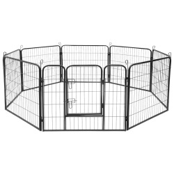 TARC MODULAR PENTRU CAINI 8 PANOURI 80X60 CM REBEL ANIM - Img 2