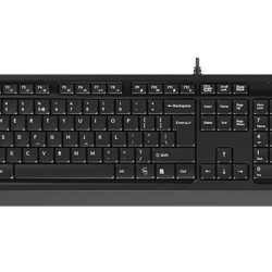 Tastatura A4Tech FK10 cu fir, negru/gri - Img 4