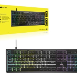 Tastatura Gaming Corsair K55 CORE RGB iCUE Black - Img 10