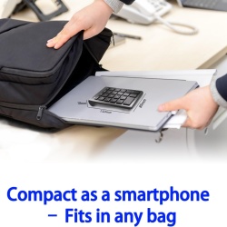 Tastatură Numerică Wireless Bluetooth cu 22 de Taste, Numpad Portabil Slim cu Conexiune Bluetooth 5.0, Taste Silențioase de Tip Foarfecă, Compatibilă Laptop, MacBook, Windows, macOS, Android și iOS - Img 7