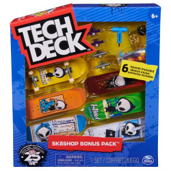 TECH DECK PACHET 6 PIESE CU ACCESORII FINGERBOARD BLIND