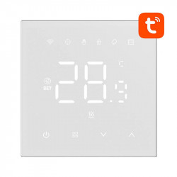Termostat inteligent Avatto WT410-BH-3A-W Cazan pe gaz 3A WiFi