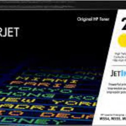 Toner W2122X Yellow Fara Chip 10000 Pagini Compatibil HP Color LaserJet Enterprise Flow MFP M 578 HP / M 55 HP /M 554 / M 554 / M 555 dHP / M 555 SerieHP / M 555 xHP Color LaserJet Enterprise MFP M 578 dHP Color LaserJet Enterprise MFP M 578f
