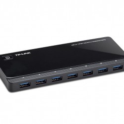 TP-LINK Hub USB TP-LINK UH720, USB 3.0, 7 porturi + 2 porturi pt incarcare (UH720)