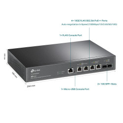 TPL JETSTREAM 6P GB SMART SWITCH 4 POE - Img 4