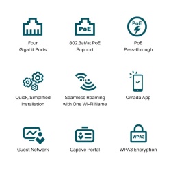 TPLINK AP AX3000 AX3000 EAP655-WALL - Img 11