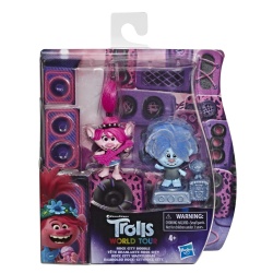 TROLLS SET 2 FIGURINE ROCK CITY BOBBLE