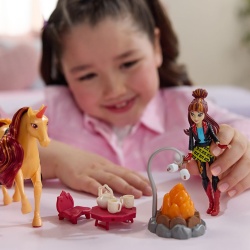 UNICORN ACADEMY SET FOC DE TABARA CU PAPUSA VALENTINA SI UNICORNUL CINDER CU ACCESORII - Img 3