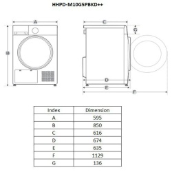 USCATOR DE RUFER HEINNER HHPD-M10G5PBKD+ - Img 8