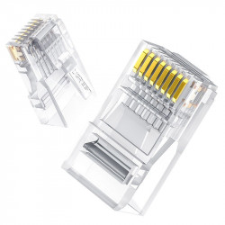 10 Mufe RJ45 Ugreen 8P8C Cat 6 transparent (50961) - Img 7
