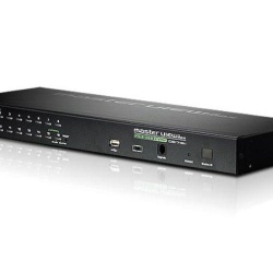 16-Port PS/2-USB VGA KVM Switch W/Chain