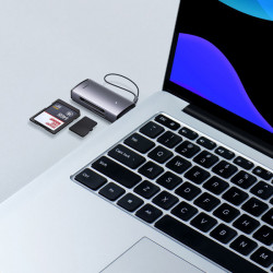 Adaptor Baseus Lite Series SD / TF USB card reader gri (WKQX060013) - Img 3