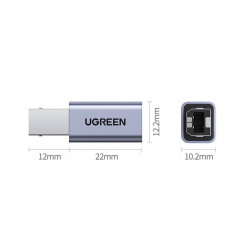 Adaptor USB Type C la USB tip B , Ugreen (US382) - Img 2