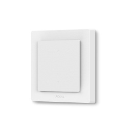 Aqara Light Switch H2 EU - 1 channel / 2 buttons smart Zigbee + Thread wall switch - Img 2