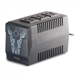 AVR nJoy Paladin 1000, 1000VA/500W, 3 Prize Universale, Protectie la Supra si Sub Voltaje - Img 1
