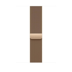 AW BAND 46MM MILANESE GOLD M/L