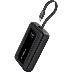 Baterie Externa Anker Zolo, 20000mAh, 30W, QC + PD, 1 x USB-A - 2 x USB-C, Neagra, Resigilata A1689H11