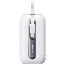 Baterie Externa Joyroom Colorful Series JR-L012, 10000mAh, 22.5W, QC + PD, 1 x Lightning - 2 x USB-C, Alba
