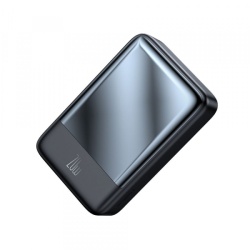 Baterie Externa Wireless McDodo MC-5021 Amblight, 20000mAh, 20W, PD + FQI, 1 x QI - 1 x USB-C, Neagra