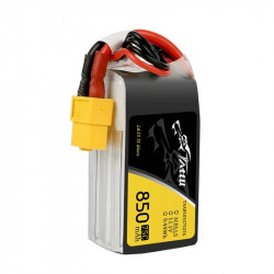 Baterie Tattu 850mAh 11.1V 75C 3S1P Konektor XT60 - Img 3