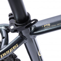 Bicicleta MTB Pegas DRUMET PRO M 29'' GRI CARBON - Img 7