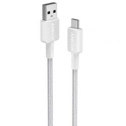 Cablu alimentare si date Anker 0.9m, alb - Img 2