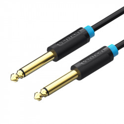 Cablu audio 6.35mm TS 5m Vention BAABJ negru - Img 3