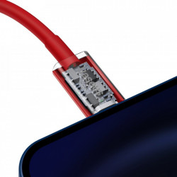 Cablu Baseus Superior USB Type C - Lightning fast charging data cable Power Delivery 20 W 1 m red (CATLYS-A09) - Img 5