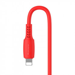 Cablu Baseus USB-C la Lightning 18W 1.2m - rosu - Img 3