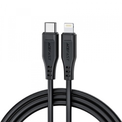 Cablu Date si Incarcare USB-C - Lightning Acefast C3-01, 30W, 1.2m, Negru