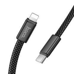 Cablu Date si Incarcare USB-C - USB-C HOCO X125, 60W, 1m, Alb