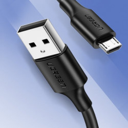 Cablu de date UGREEN USB la micro USB 2A - 1m negru - Img 4