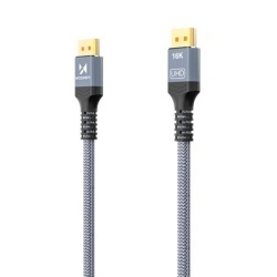 Cablu DSC Wozinsky WPS-16AYL2S DisplayPort 2.1 80Gb/s 16K@60Hz 8K@120Hz 4K@240Hz HDR HDCP - negru - Img 10
