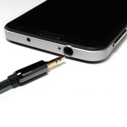 Cablu mini jack universal Wozinsky 2x cablu AUX 2 m negru - Img 3