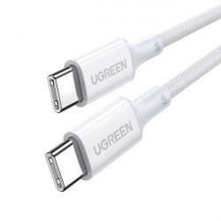 Cablu PD Ugreen US557 USB-C / USB-C 100W 1m - alb - Img 8