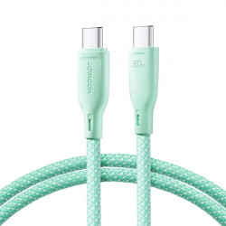 Cablu USB-C / USB-C 60W Transfer rapid 1m - Verde