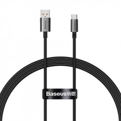 Cablu USB la USB-C Baseus Superior100W 1m (negru) - Img 2