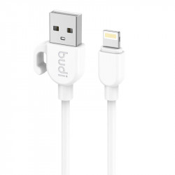 Cablu USB Lightning Budi 1M 2.4A
